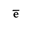 COMBINING LATIN SMALL LETTER E WITH MACRON