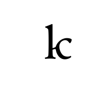 LATIN SMALL LETTER K UNCIAL FORM