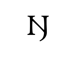 LATIN CAPITAL LETTER N WITH RIGHT DESCENDER