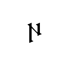 LATIN LETTER SMALL CAPITAL N WITH LEFT DESCENDER