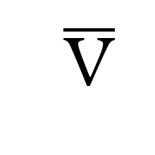 LATIN CAPITAL LETTER V WITH HIGH OVERLINE (ABOVE CHARACTER)